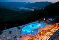Hotel Silvanus 4* dunai panorámával Visegrádon a szálloda ablakából Hotel Silvanus 4* dunai panorámával Visegrádon a szálloda ablakából